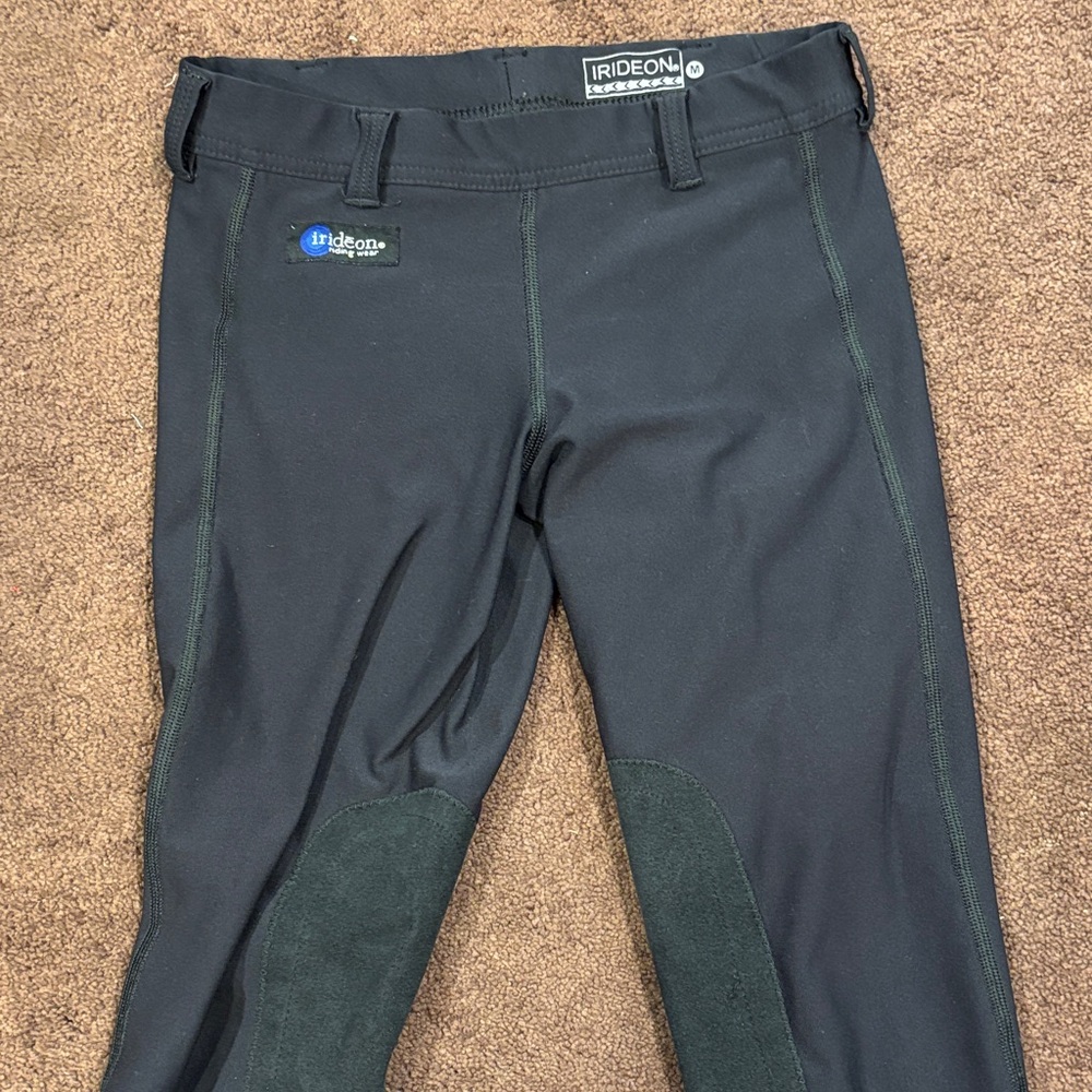 Irideon Kids Black Riding Leggings